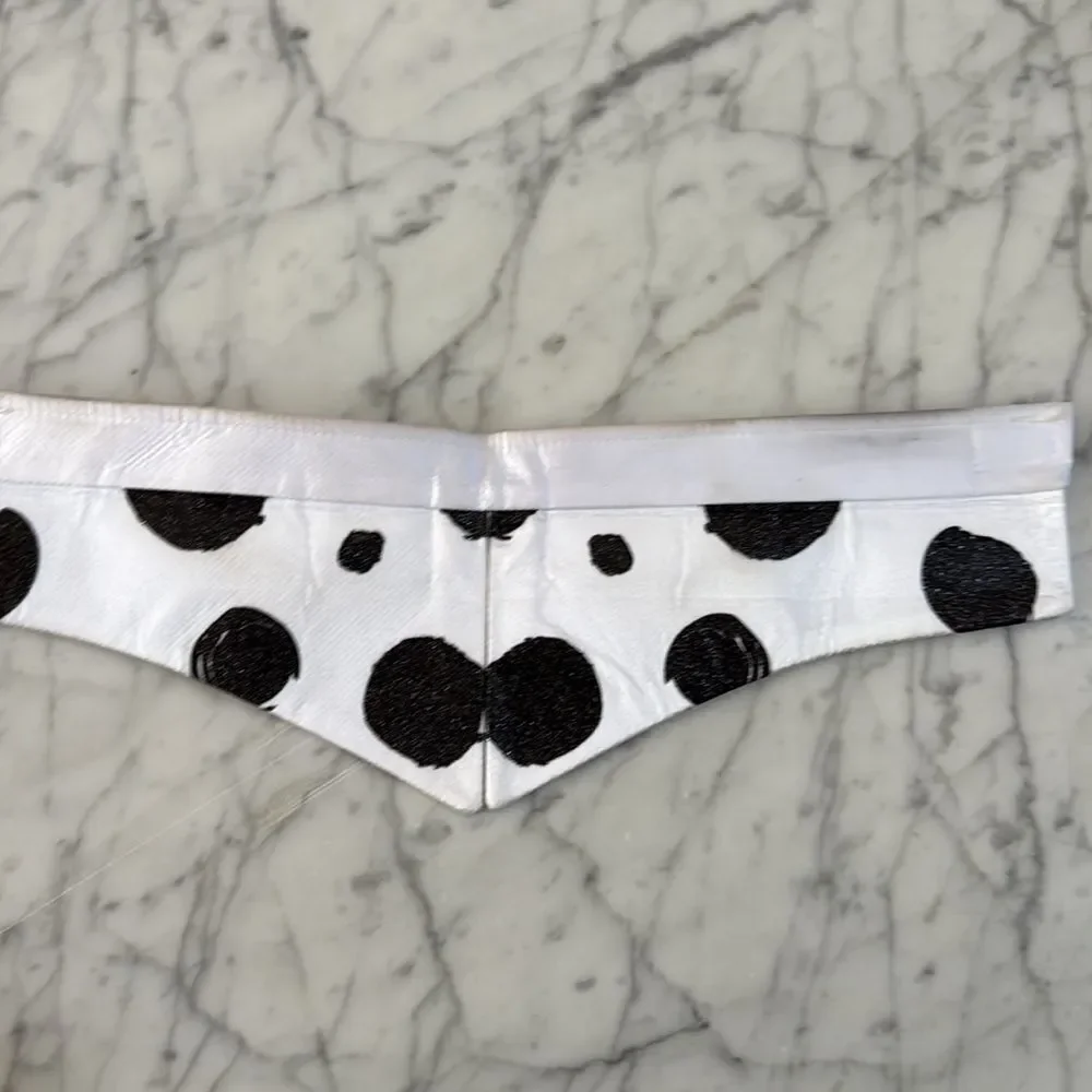 Disney Villain Cruella De Vil Halloween Costume Dress Child Medium 7/8 Dalmation